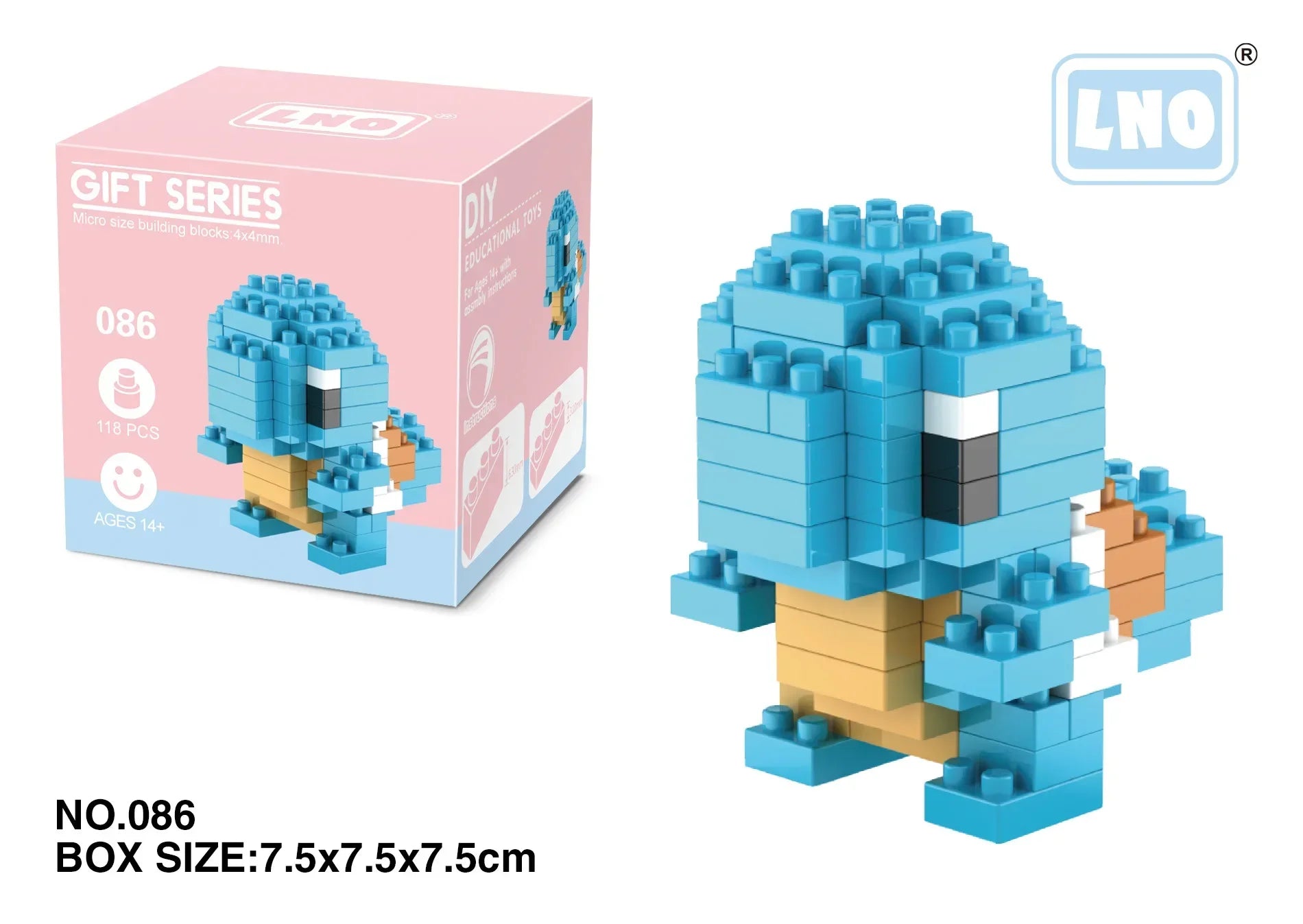 Mini Bloques de Construcción Pokémon