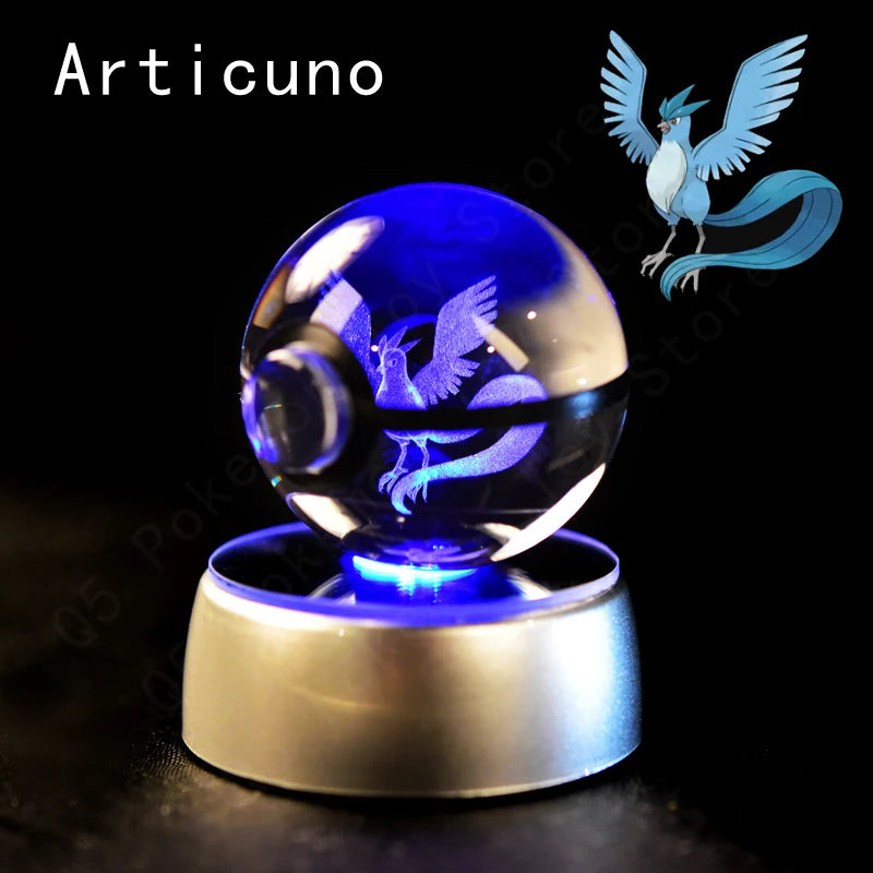 Lampe Cristal Pokémon 3D