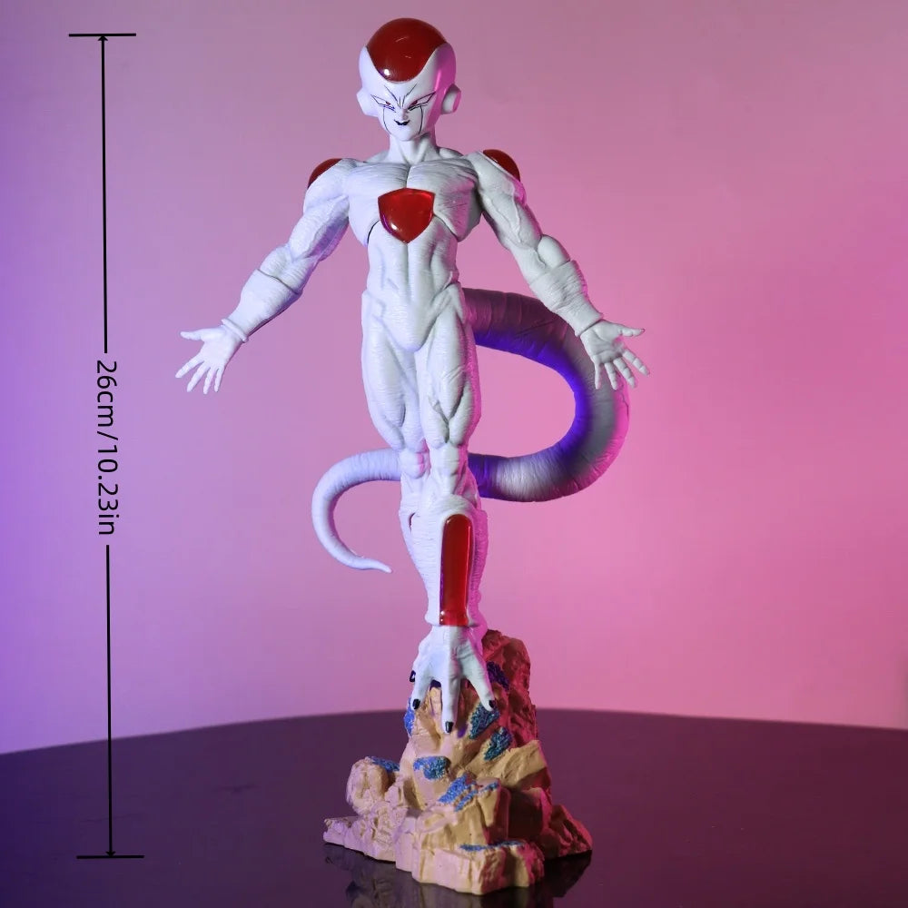 Figuras de anime de Dragon Ball de 26 cm, figura de Freezer en forma final, figuras de acción de PVC, modelo de colección, juguetes, regalos