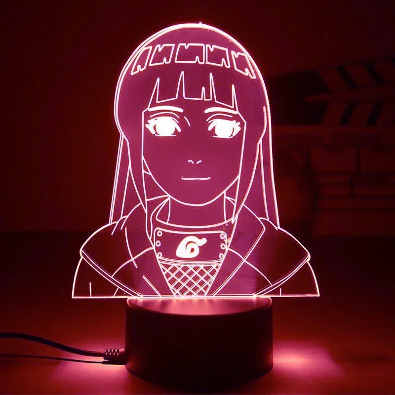 Lámpara de noche LED 3D – Naruto