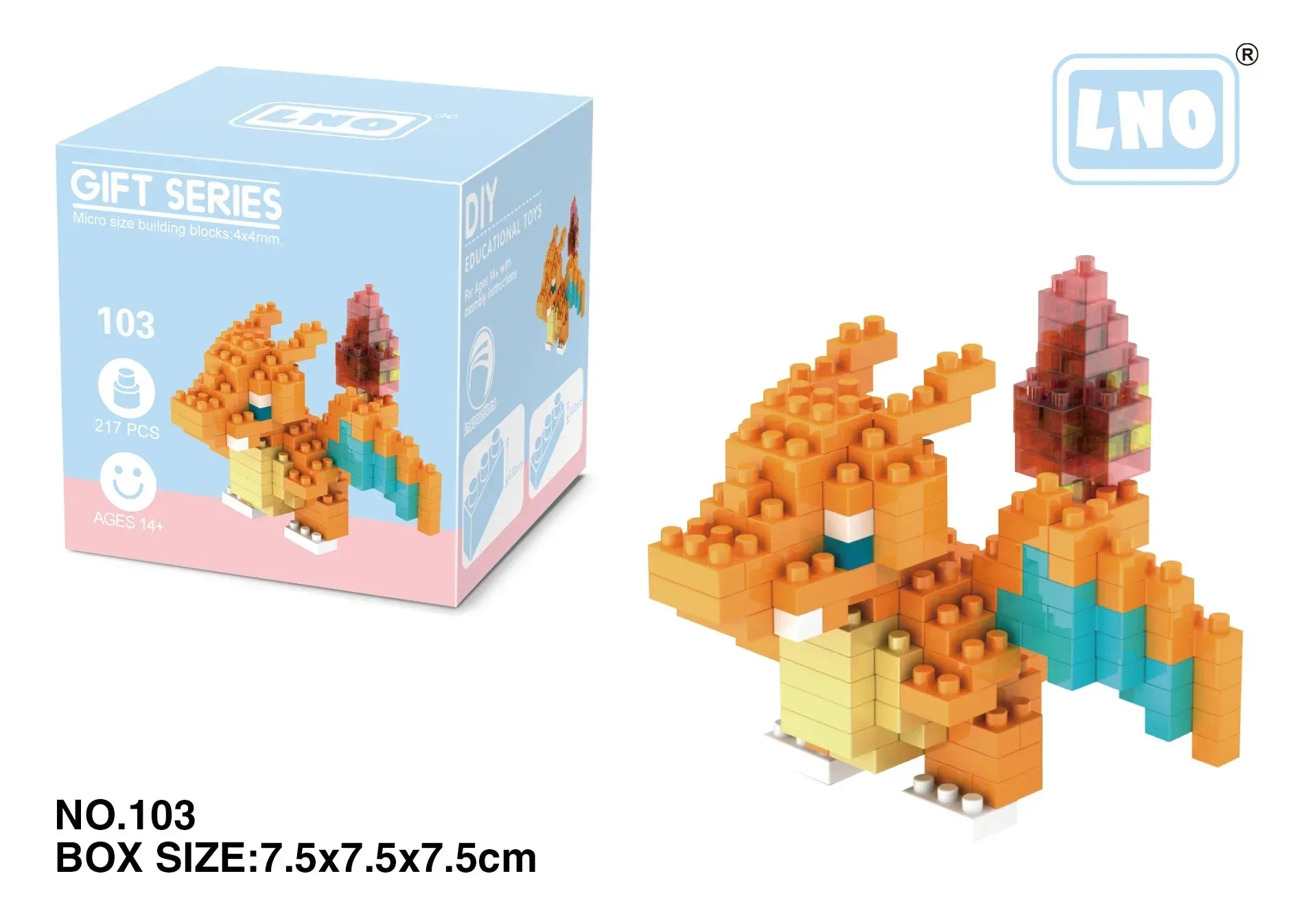 Mini Bloques de Construcción Pokémon
