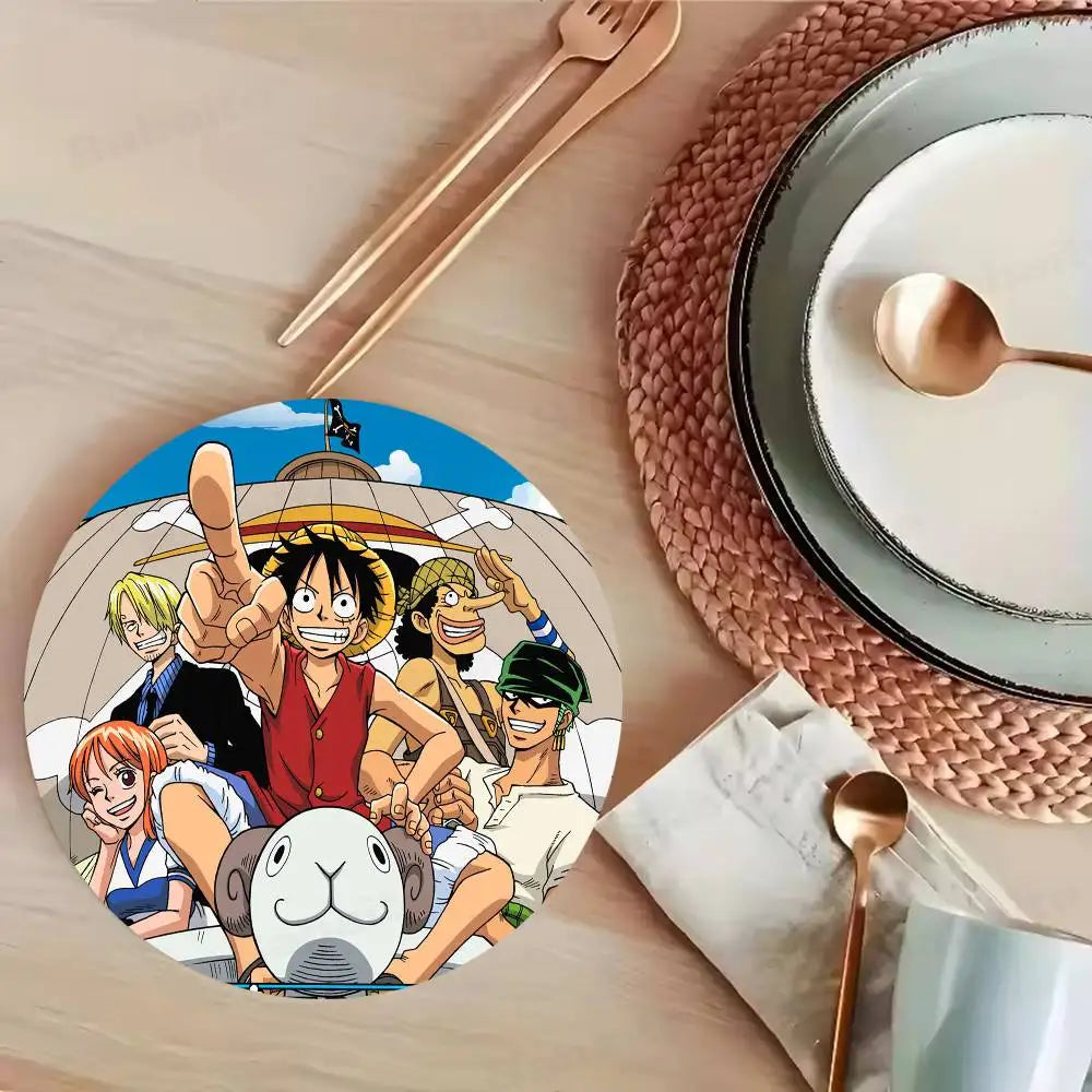 Dessous de verre en bois – One Piece