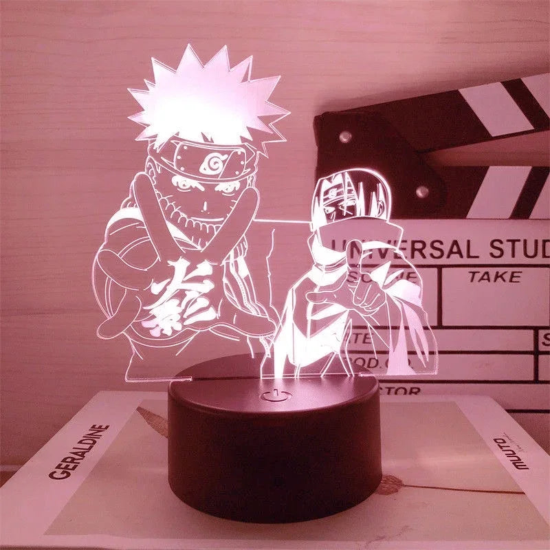 Lámpara de noche LED 3D – Naruto