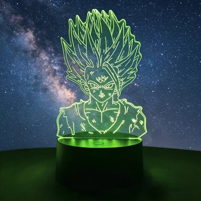 Luz nocturna LED 3D – Dragon Ball