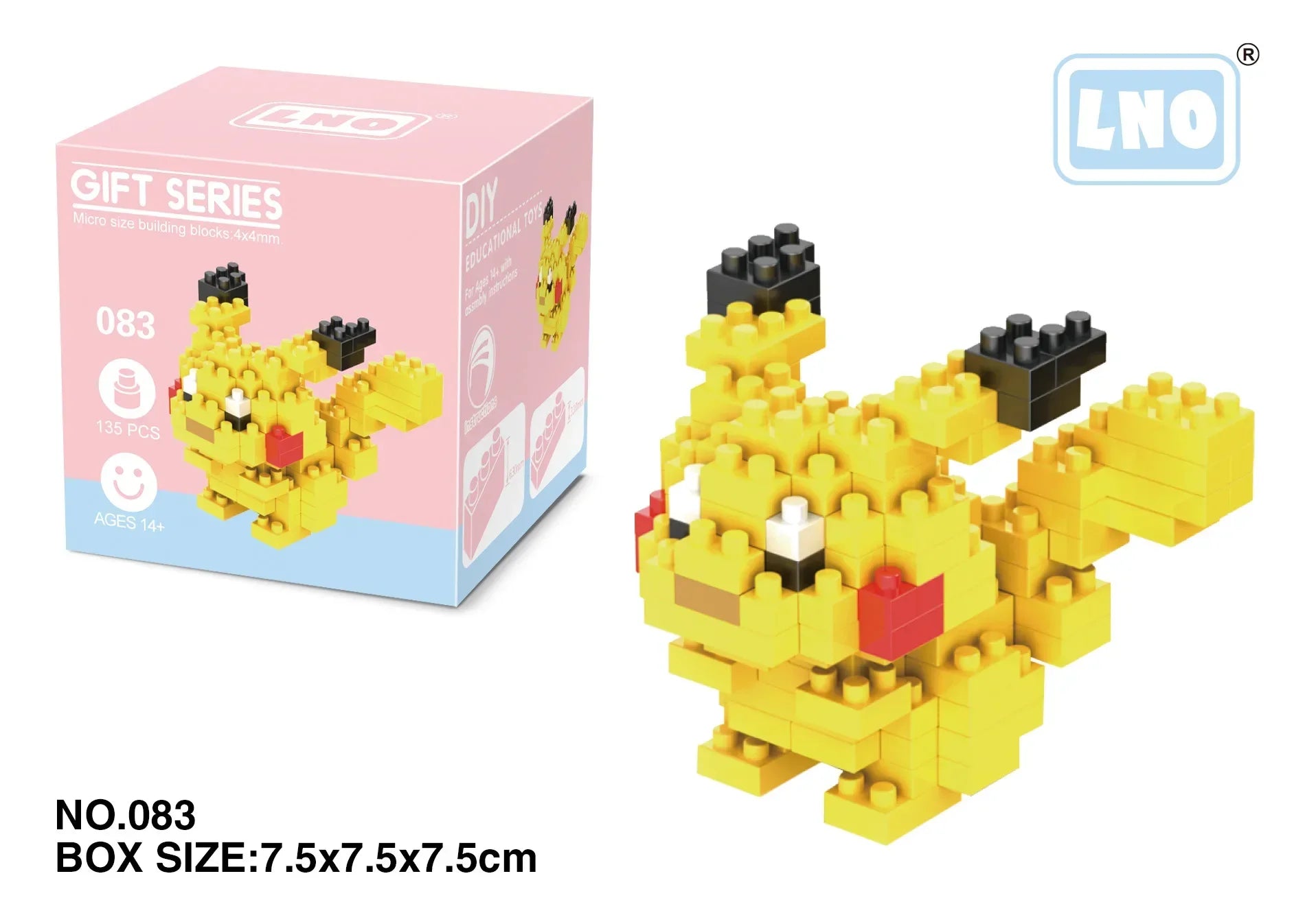 Mini Bloques de Construcción Pokémon