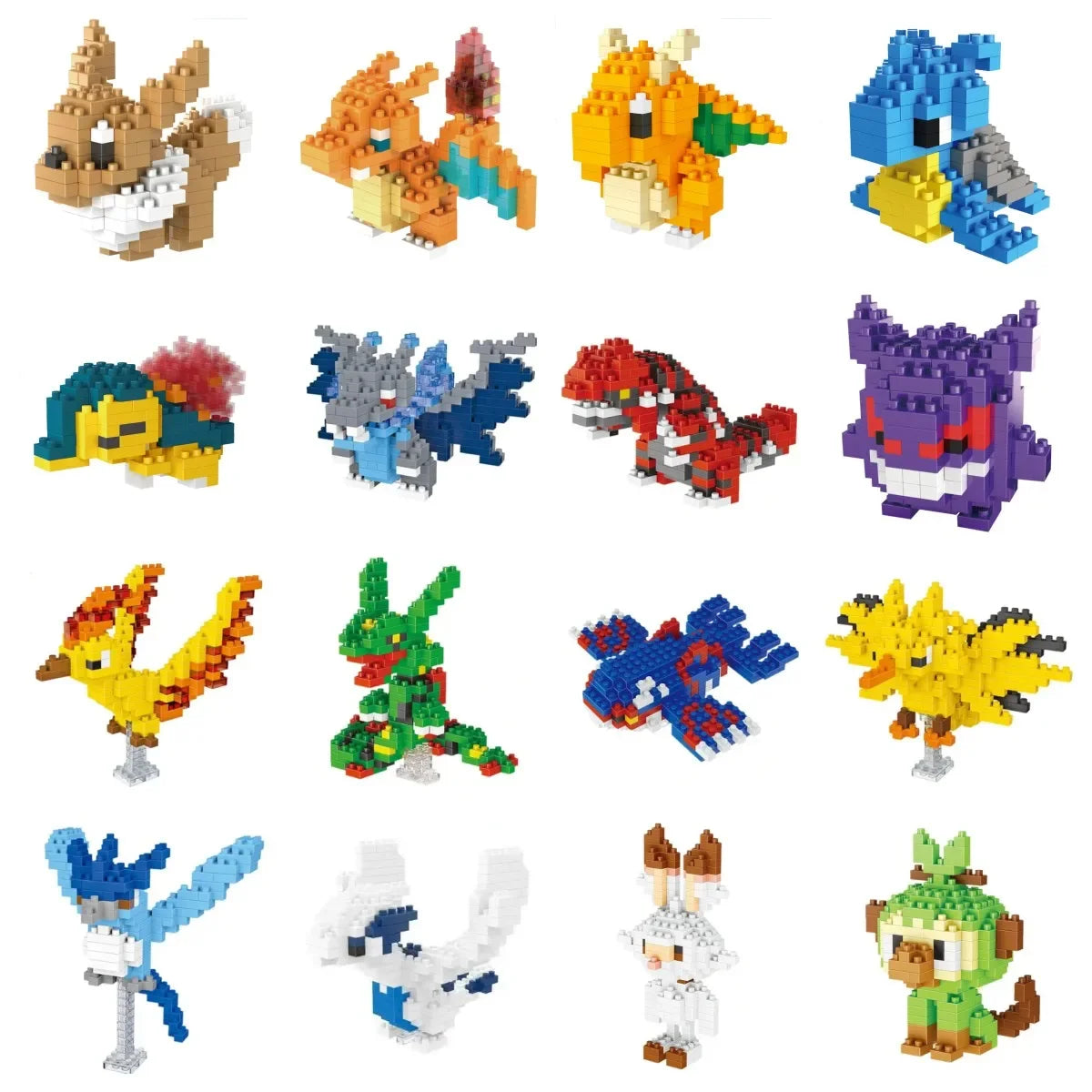 Mini Pokémon Building Blocks