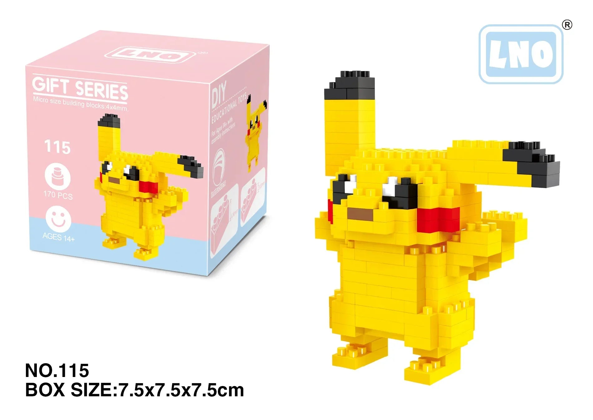 Mini Bloques de Construcción Pokémon