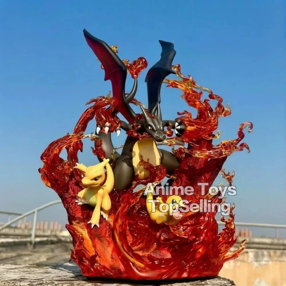 Figurine Famille Dracaufeu – Pokémon