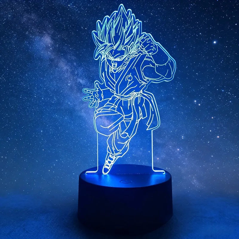Luz nocturna LED 3D – Dragon Ball