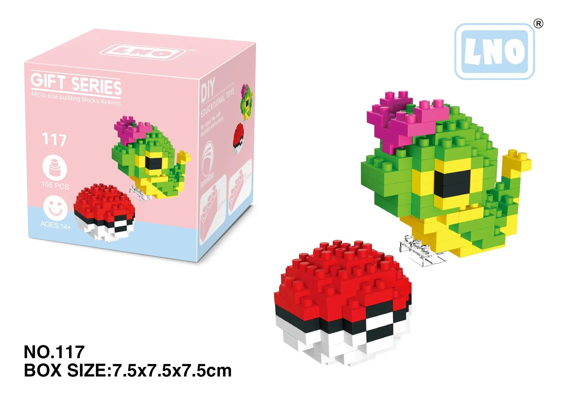 Mini Bloques de Construcción Pokémon