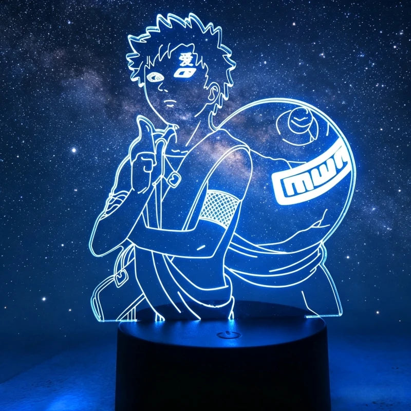Luz nocturna LED 3D Naruto y Akatsuki – Naruto