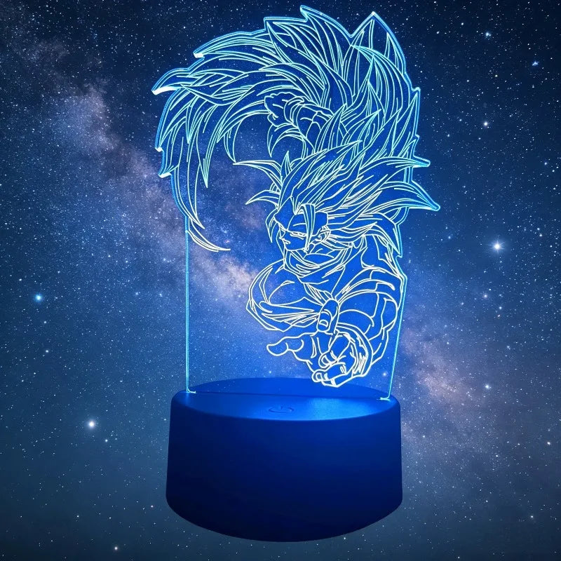 Luz nocturna LED 3D – Dragon Ball