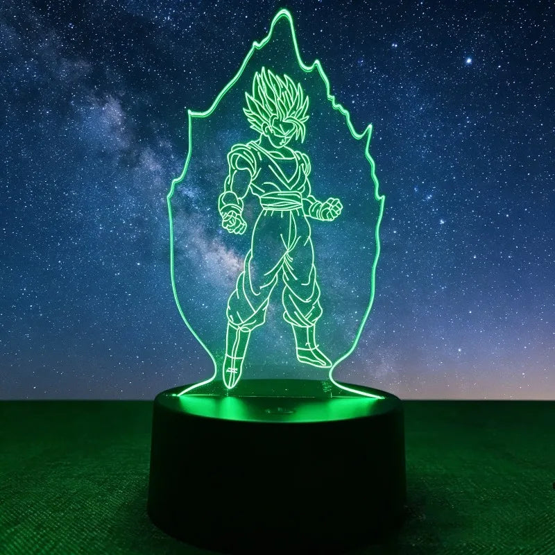 Luz nocturna LED 3D – Dragon Ball