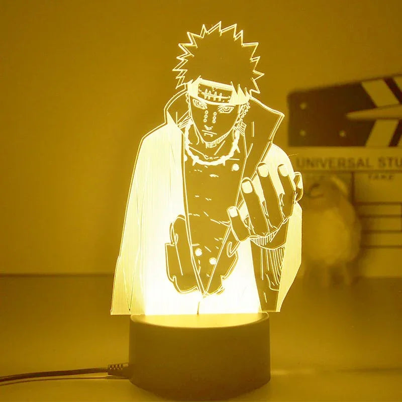 Lámpara de noche LED 3D – Naruto