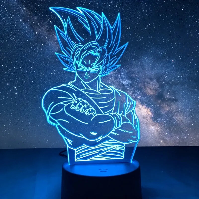 Luz nocturna LED 3D – Dragon Ball