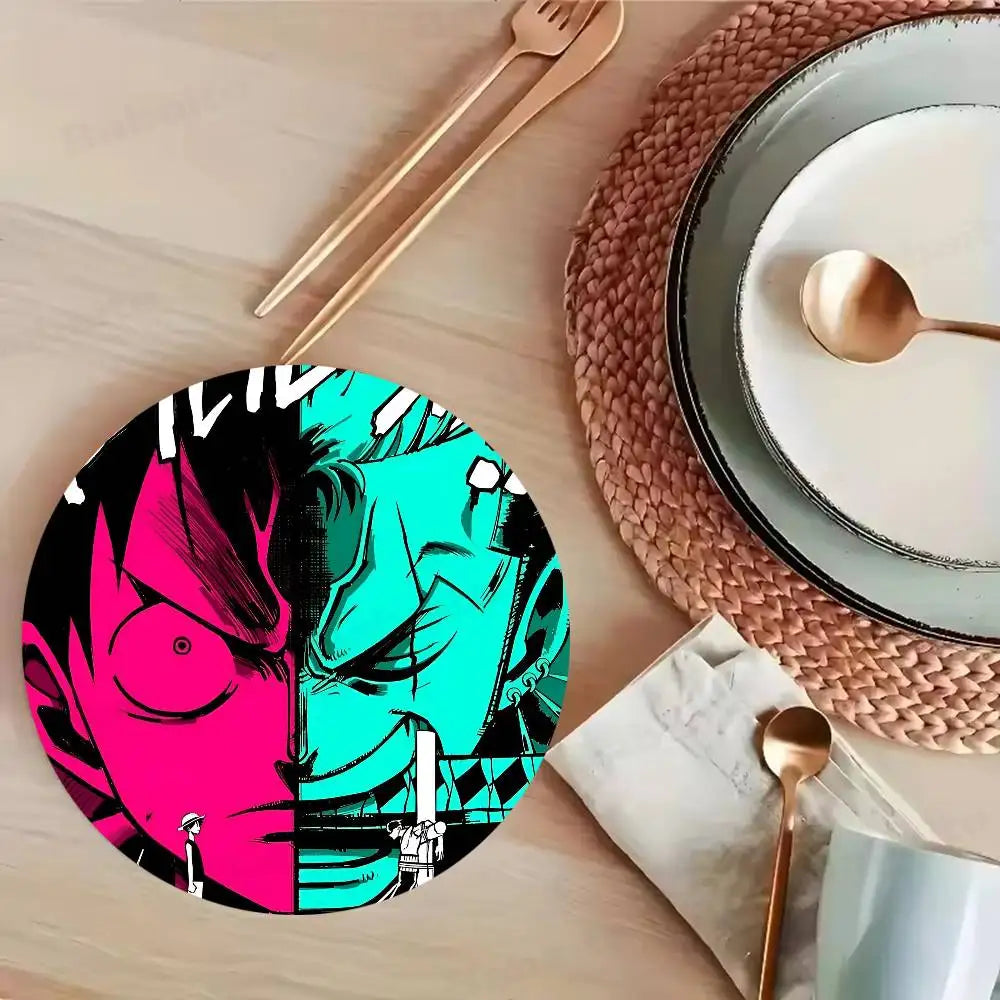 Dessous de verre en bois – One Piece