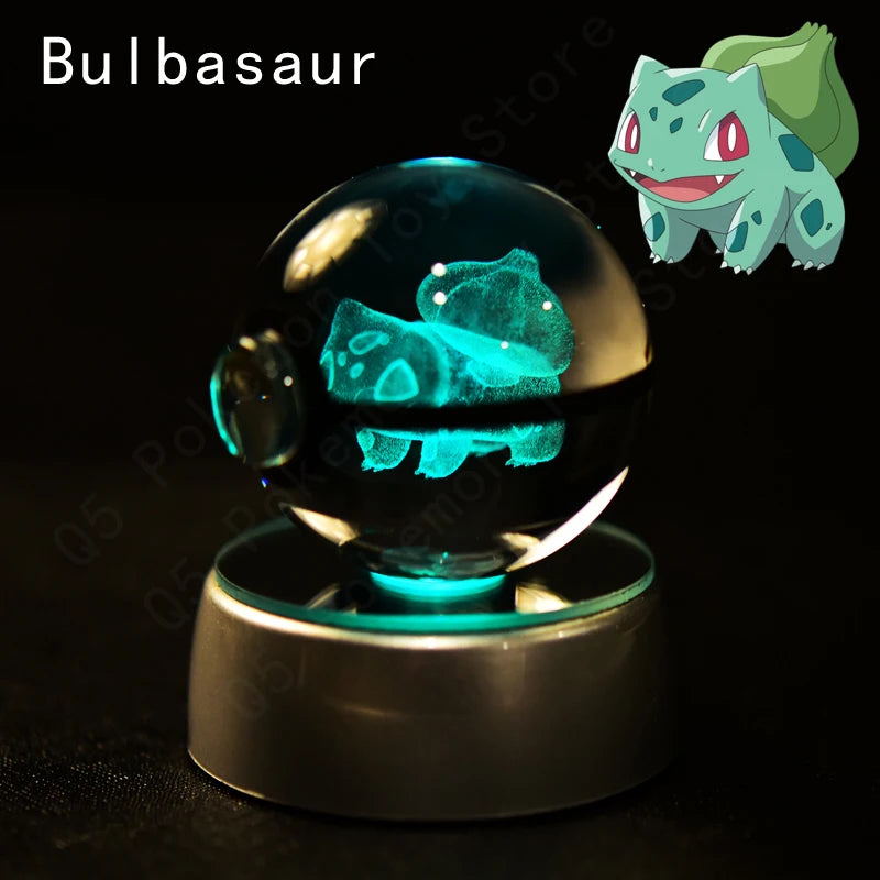 Lampe Cristal Pokémon 3D