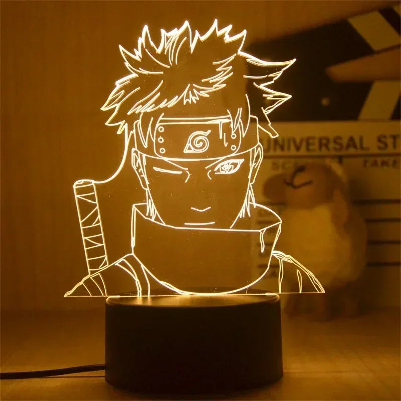 Lámpara de noche LED 3D Naruto Shippuden – Naruto