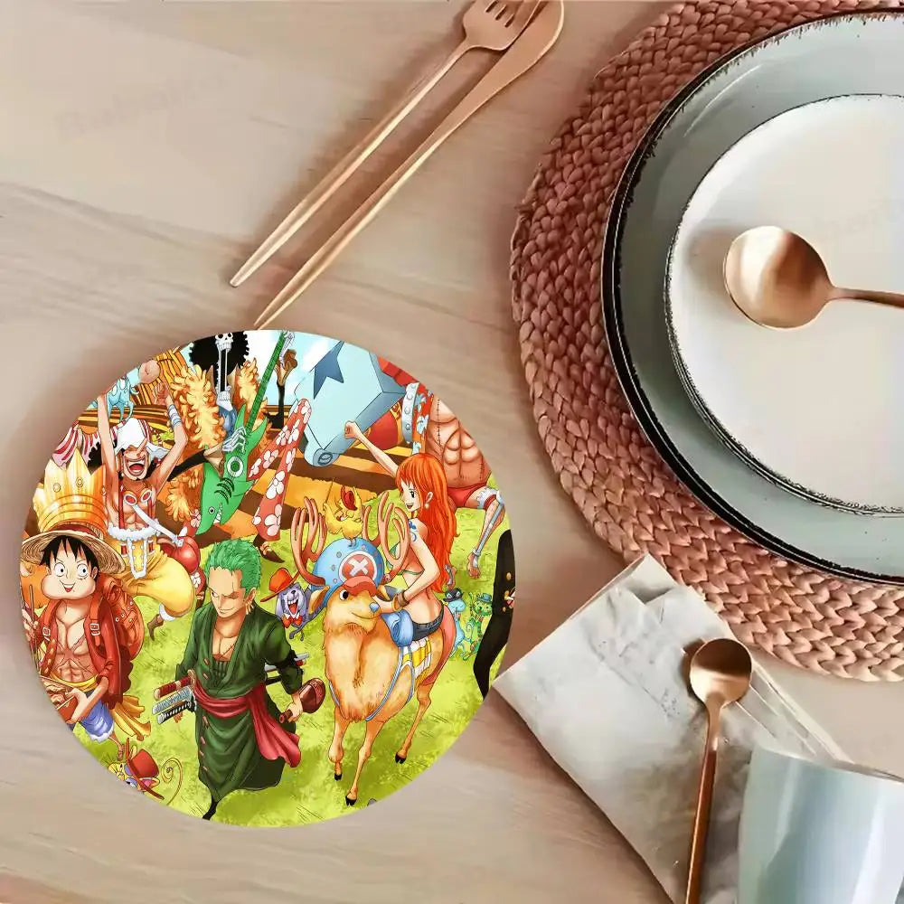 Dessous de verre en bois – One Piece