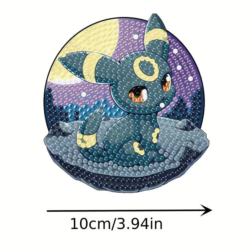 Posavasos de cristal Pokémon – Juego de 8
