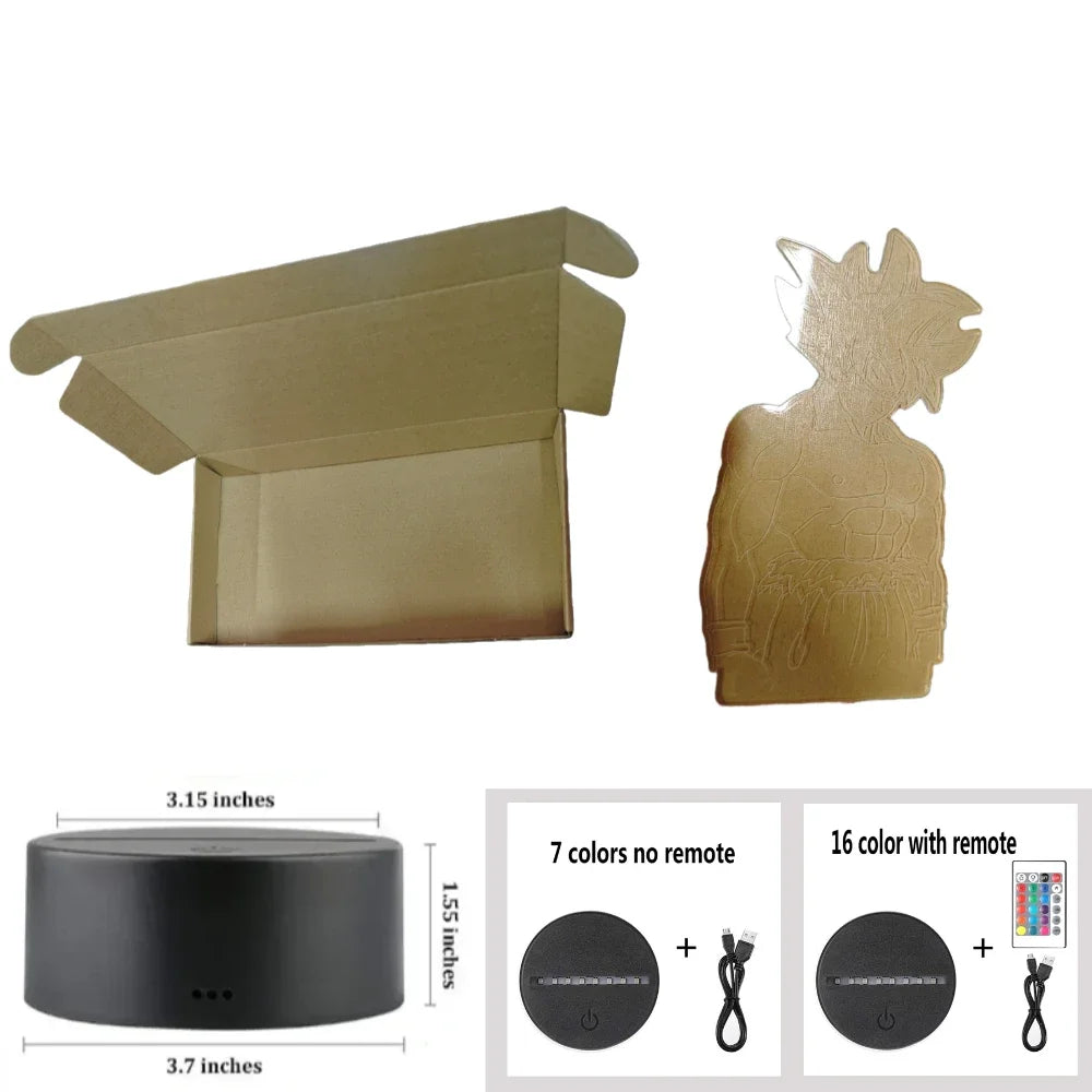 Veilleuse 3D LED – Dragon Ball