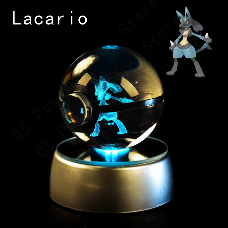 Lampe Cristal Pokémon 3D