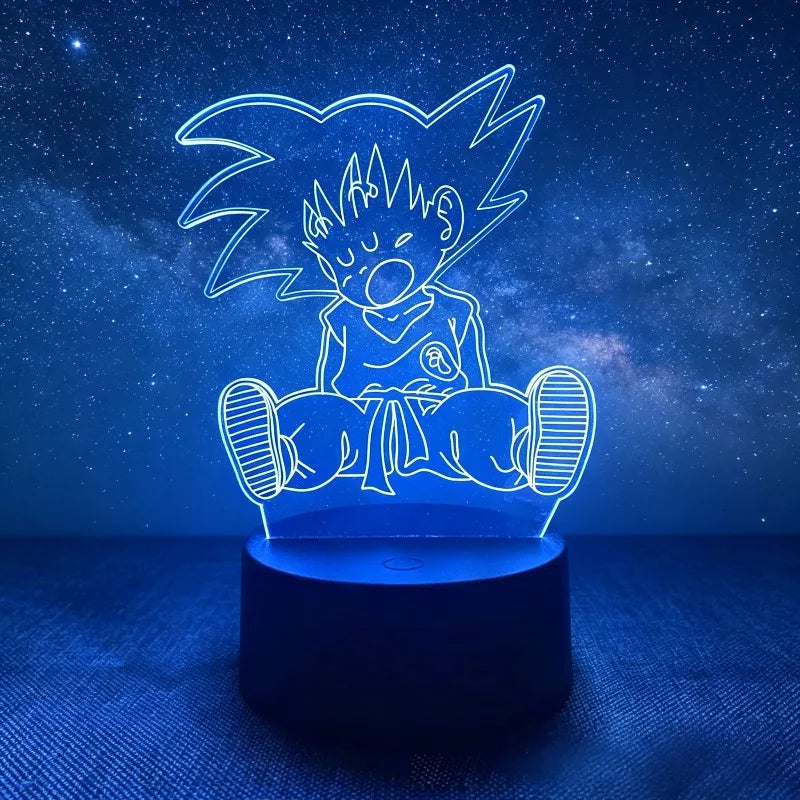 Luz nocturna LED 3D – Dragon Ball