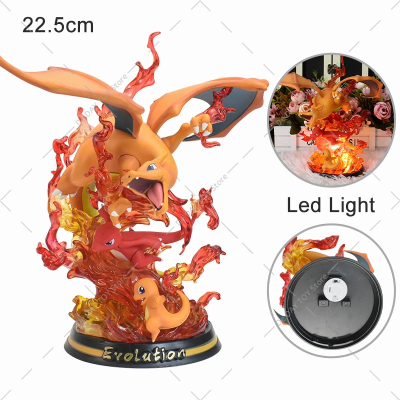 Figurine Mega Dracaufeu, Amphinobi, Dracoloss & Mewtwo – Pokémon
