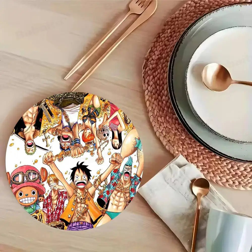 Dessous de verre en bois – One Piece