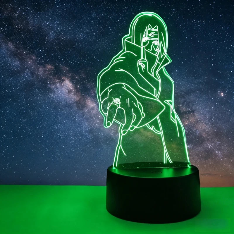 Luz nocturna LED 3D Naruto y Akatsuki – Naruto