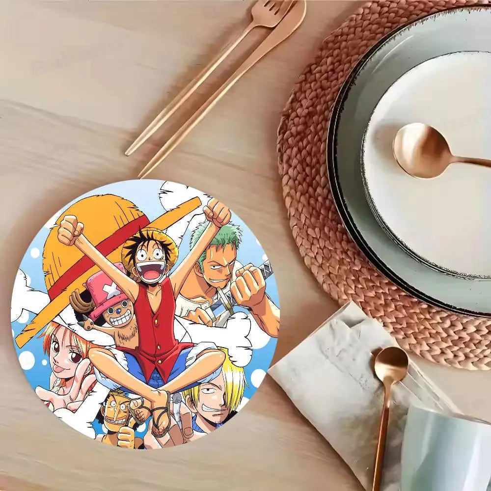 Dessous de verre en bois – One Piece