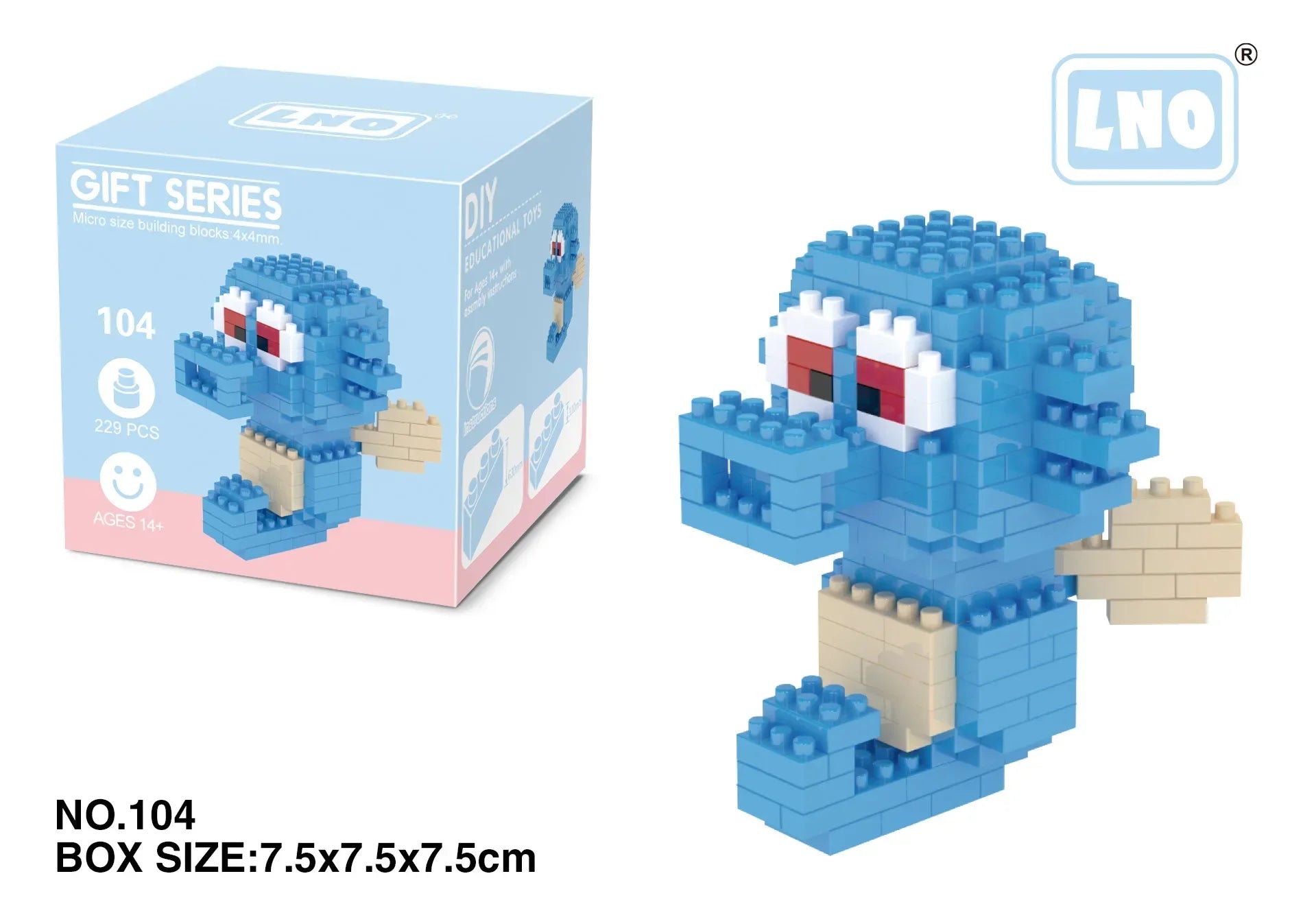 Mini Bloques de Construcción Pokémon