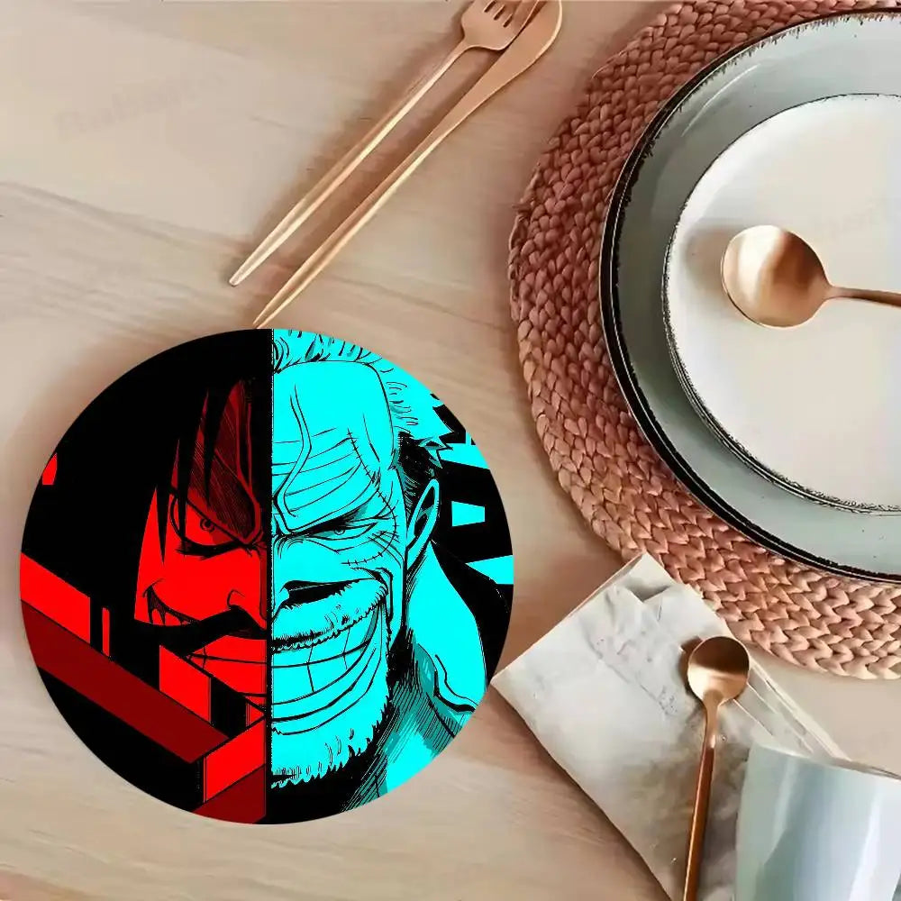 Dessous de verre en bois – One Piece