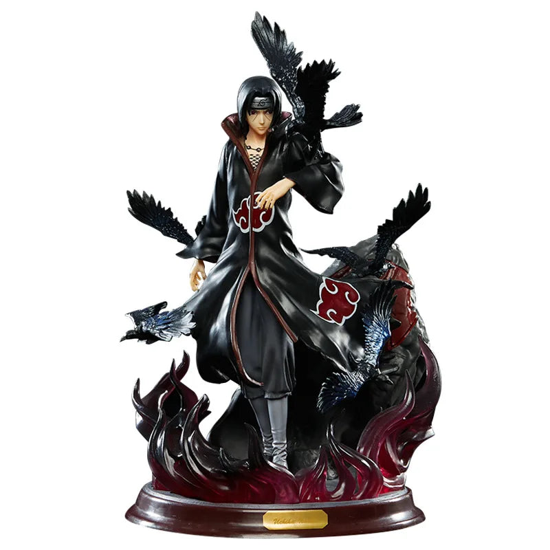 NarAAAnime Uchiha Itachi Estatua Juguete, Modelo Popular, Decoración del Hogar, Adorno para Regalo de Novio, 28cm