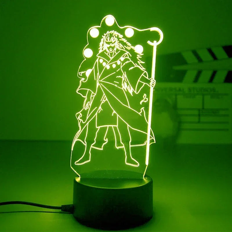 Lámpara de noche LED 3D – Naruto