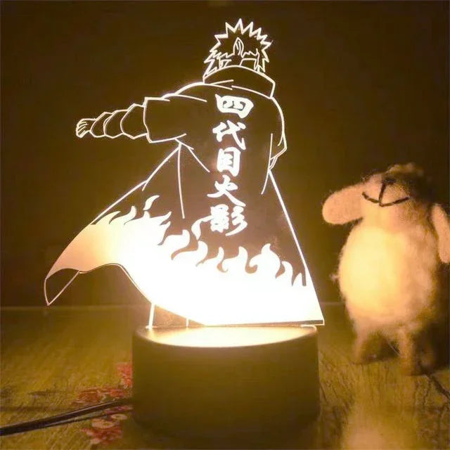 Lámpara de noche LED 3D – Naruto