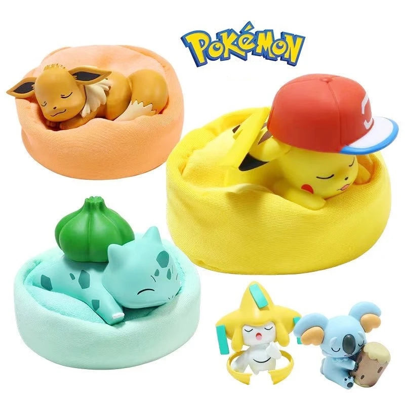 Figurine Pikachu, Évoli & Bulbizarre – Pokémon