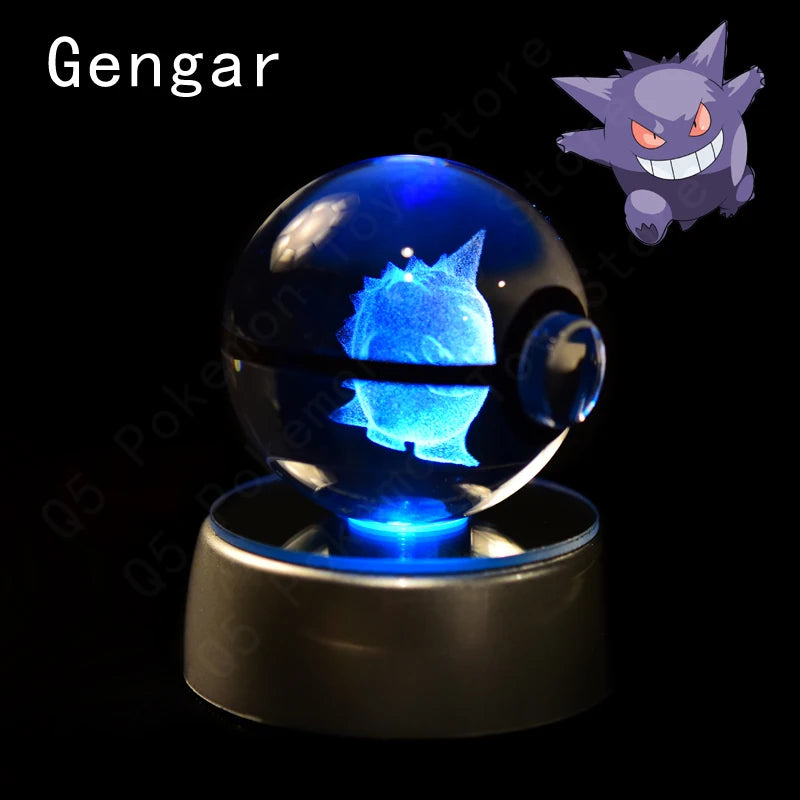 Lampe Cristal Pokémon 3D