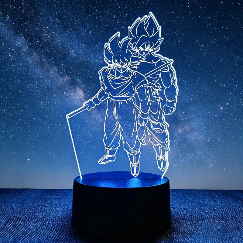 Luz nocturna LED 3D – Dragon Ball