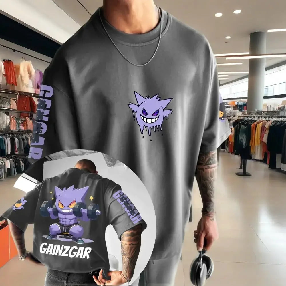 Camiseta Oversize Gengar – Pokémon