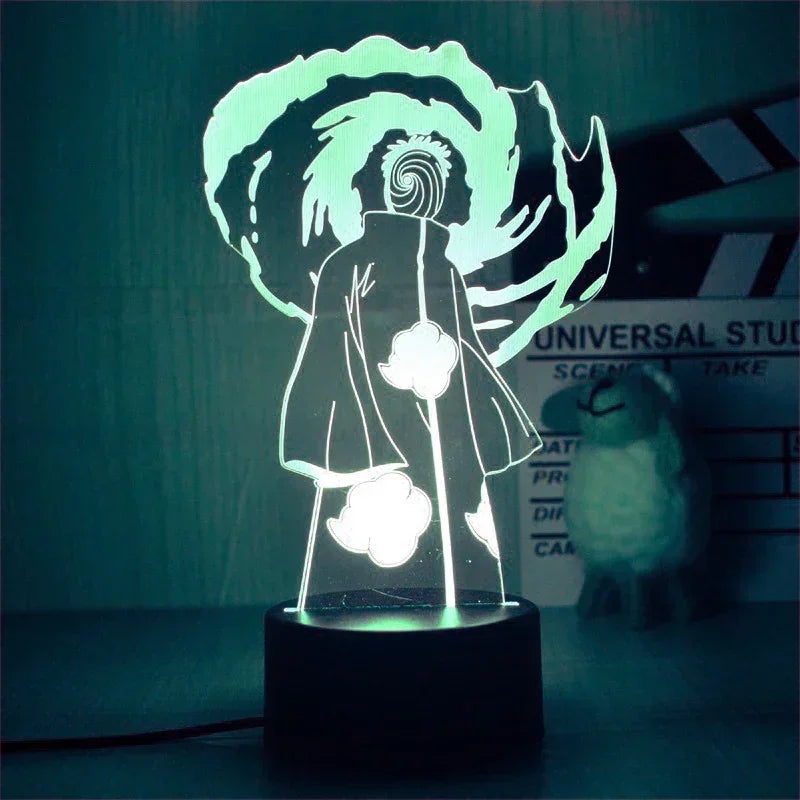 Lámpara de noche LED 3D Naruto Shippuden – Naruto