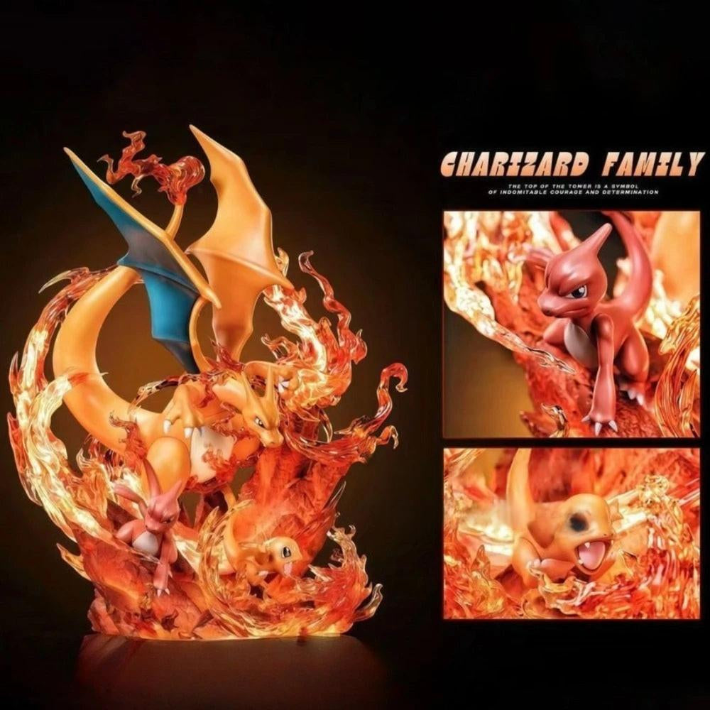 Charizard Family Figurine – Pokémon