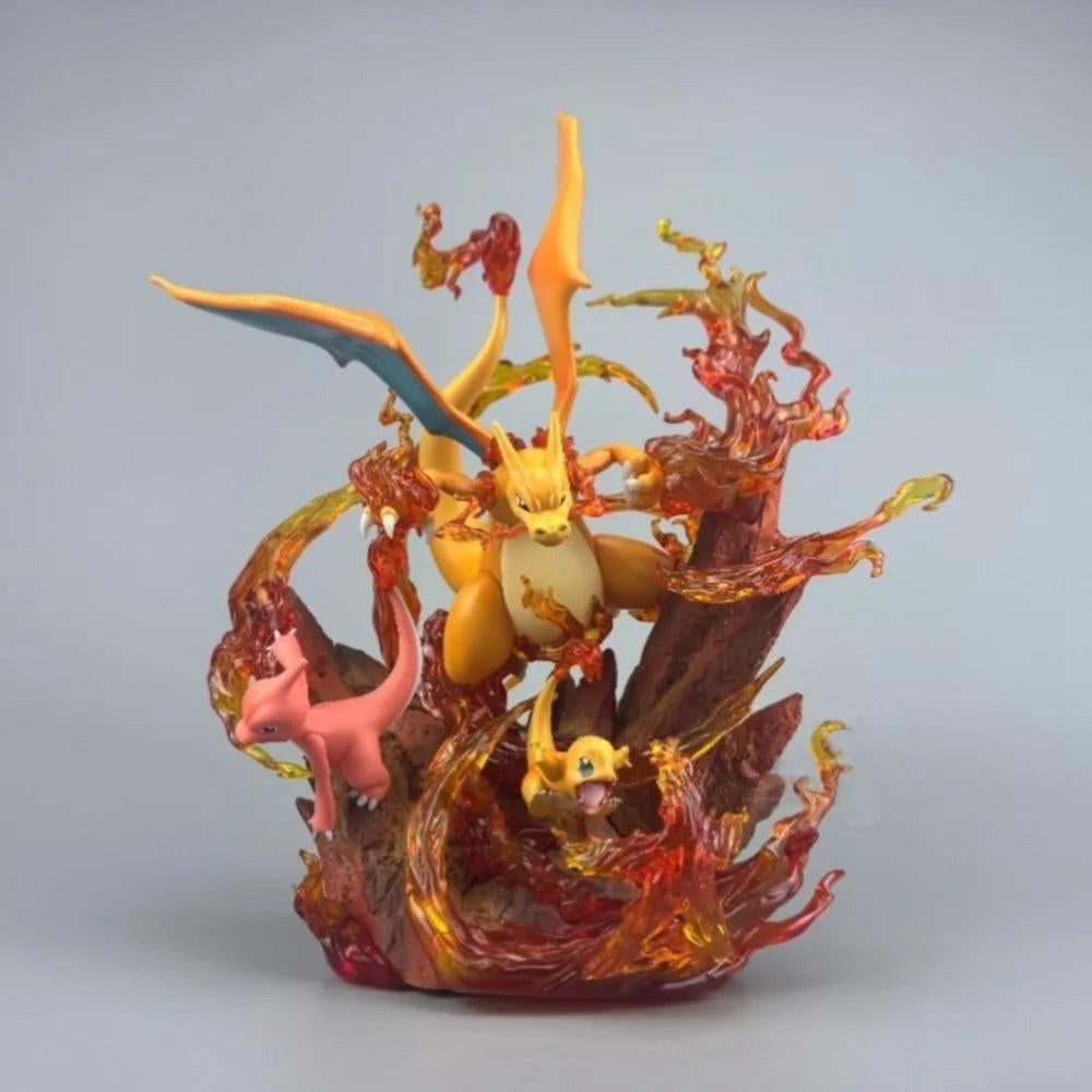 Charizard Family Figurine – Pokémon