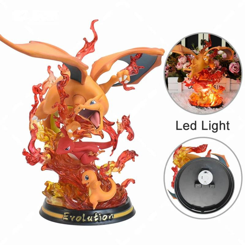 Figurine Mega Dracaufeu, Amphinobi, Dracoloss & Mewtwo – Pokémon