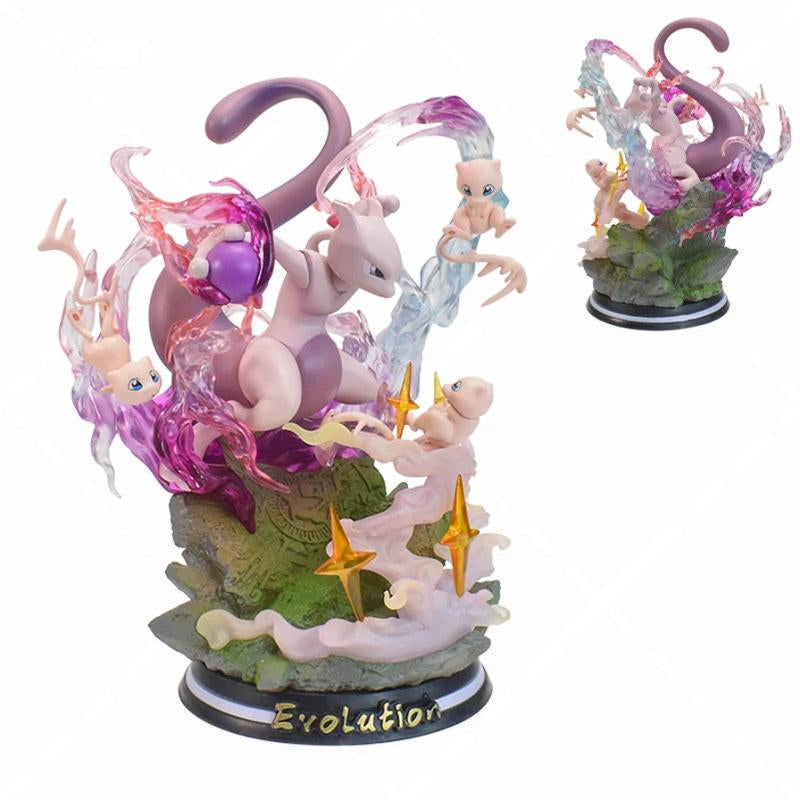 Figurine Mega Dracaufeu, Amphinobi, Dracoloss & Mewtwo – Pokémon